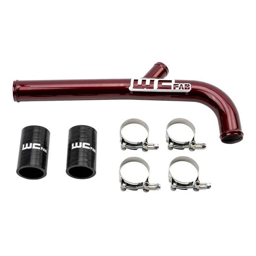 Wehrli 13-15 Dodge Cummins 6.7L w/Dual Radiator Upper Coolant Pipe - POWDERED