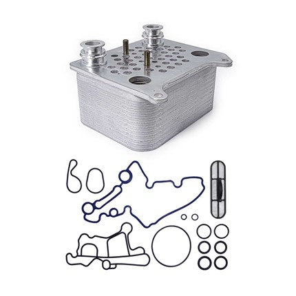 PPE Heavy-Duty Ford Oil Cooler and Viton Gasket Kit - 03-07 Ford 6.0L Powerstroke - 314030310