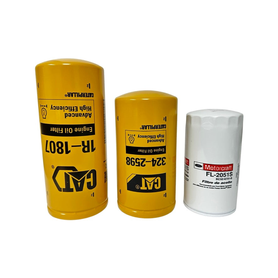 2011+ F650 and F750 6.7L Powerstroke Oil Filter Housing Upgrade CAT Filter Motorcraft