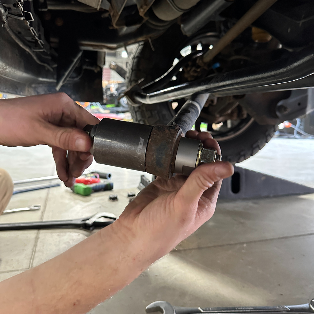Ford Super Duty Trac Bar Bushing Upgrade