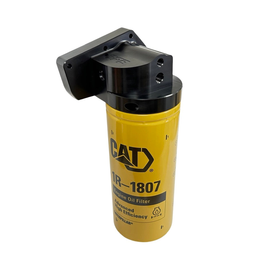 2011+ F650 and F750 6.7L Powerstroke Oil Filter Housing Upgrade CAT