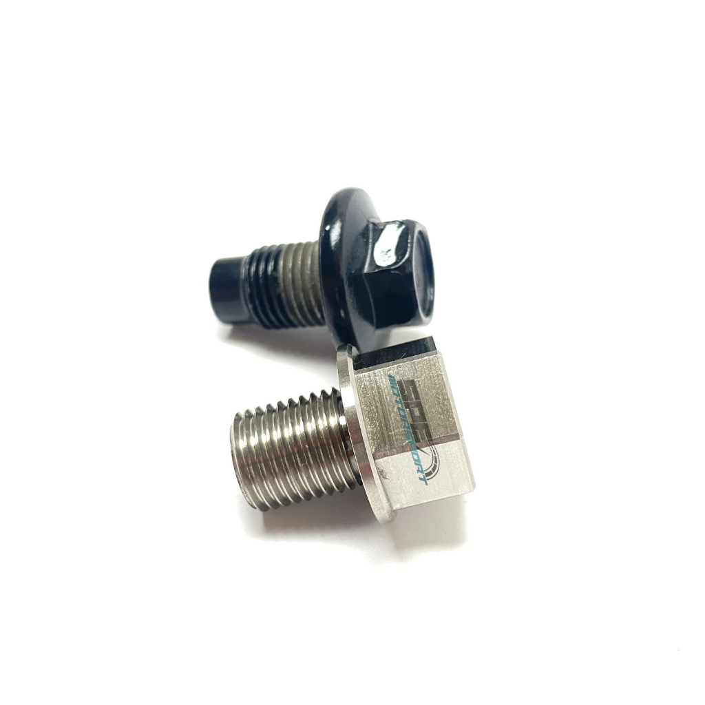 6.7L Powerstroke Billet Stainless Steel Oil Drain Plug