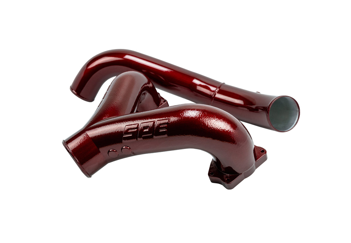 Custom color 6.7L powerstroke intake piping upgrade kit
