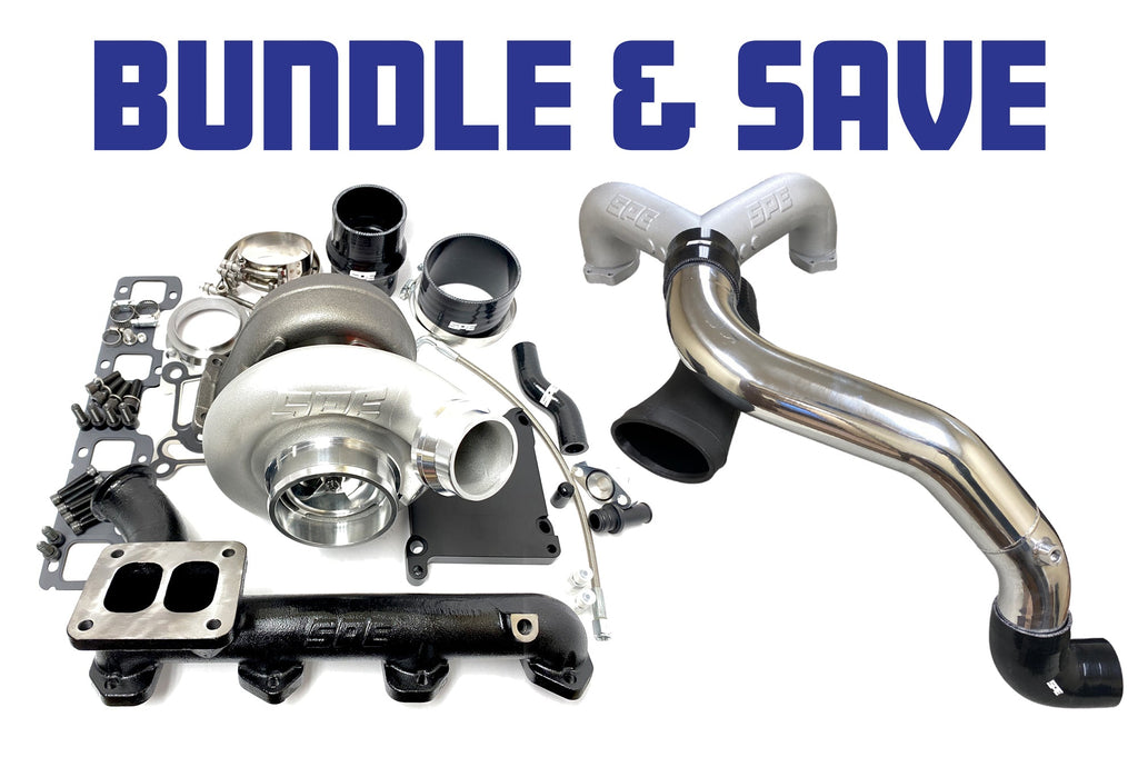 6.7L Powerstroke Intake Piping Kit and T4 Turbo Upgrade