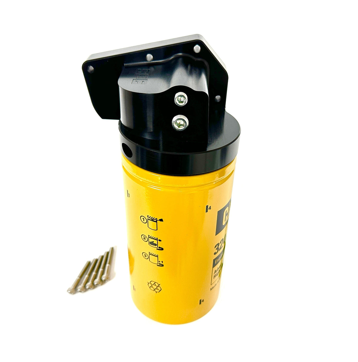 2011+ F650 and F750 6.7L Powerstroke Oil Filter Housing Upgrade CAT