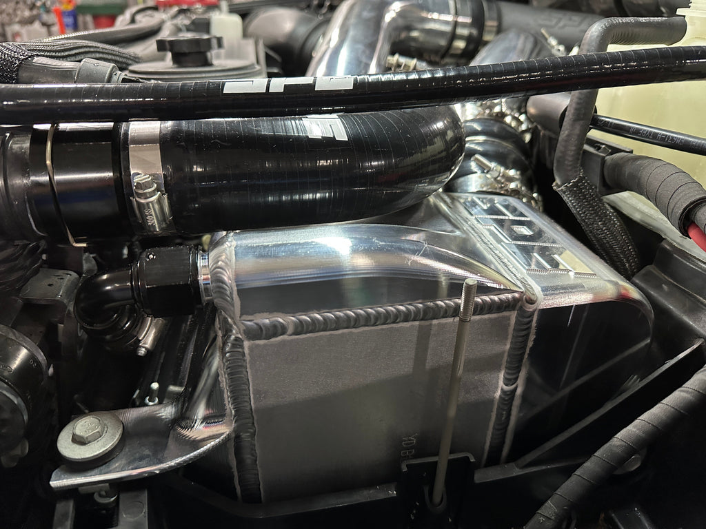 6.7 powerstroke upgraded replacement performance intercooler booklung