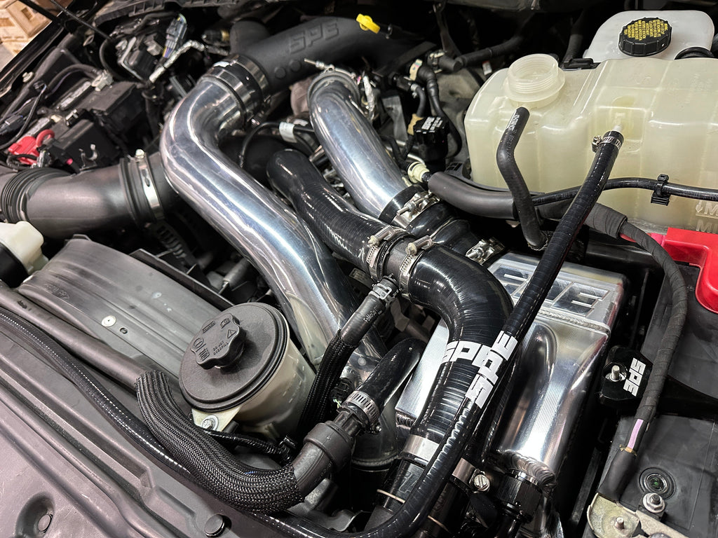 6.7 powerstroke upgraded replacement performance intercooler booklung