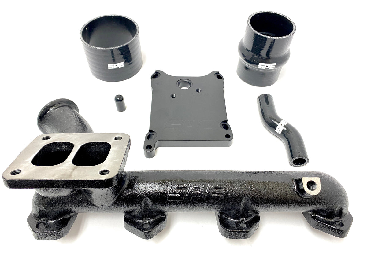6.7L Powerstroke non vgt turbo system