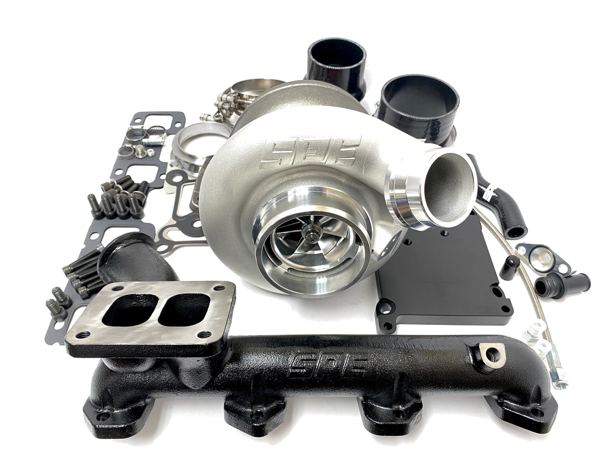 6.7 powerstroke t4 turbo mounting kit
