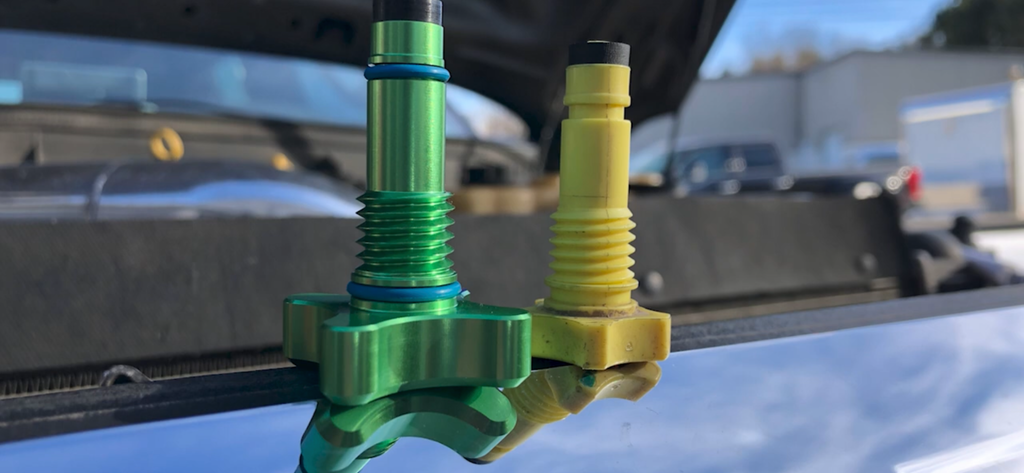 6.7 Powerstroke billet fuel drain