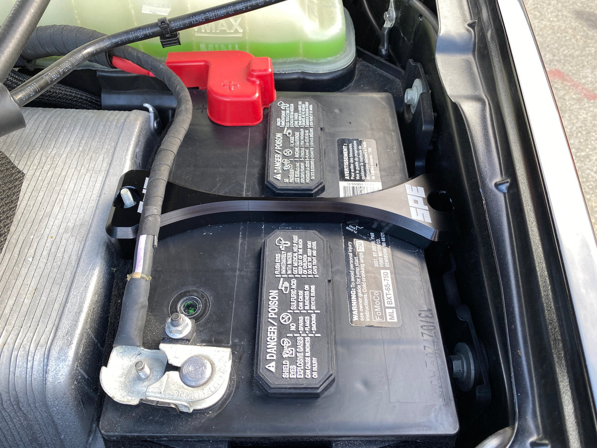 2011-2024 6.7L Powerstroke Billet Battery Hold Down Upgrade