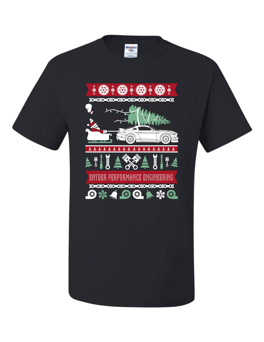 CLEARANCE: SPE Motorsport Ugly Christmas T-Shirt - Mustang & Powerstroke