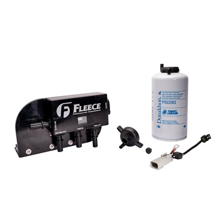 Fleece Under Bed Fuel Filter Assembly - 2017-2026 Ford F250-550