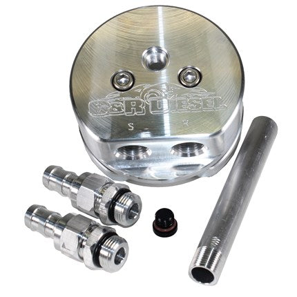 G&R Diesel Billet Aluminum Bottom Sump w/ Integrated Fuel Return System - Universal