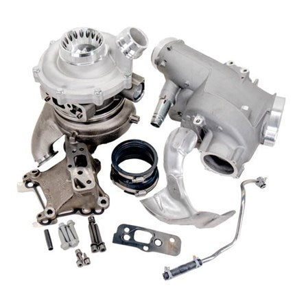 KC Warlock Turbo Retrofit Kit - 11-14 Ford 6.7L - Garrett 250/350 Turbo