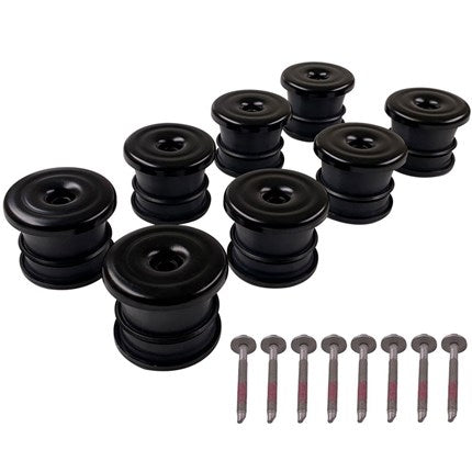 S&B Silicone Body Mount Kit (8pc) - 2008-2016 Ford Super Duty Crew Cab 5.4L, 6.2L, 6.4L, 6.7L, 6.8L